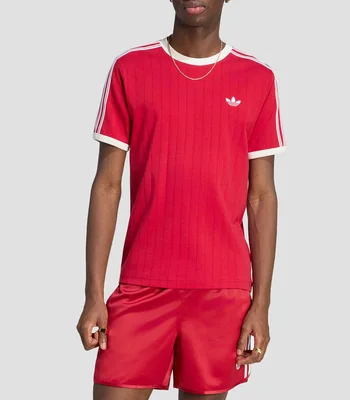 Playera cuello redondo manga corta lisa 3 Stripes Hombre