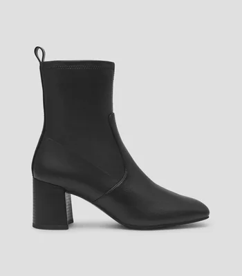Botines con Tacón Ancho Mujer
