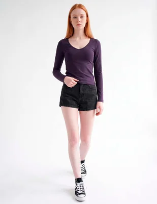 Blusa manga larga para mujer