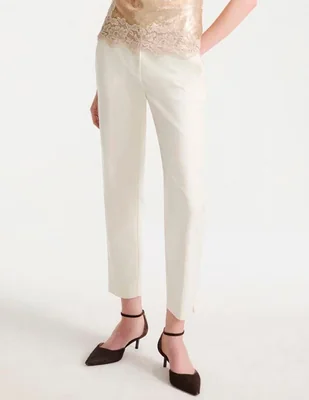 Pantalón de vestir slim para mujer