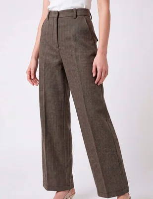 Pantalón recto para mujer