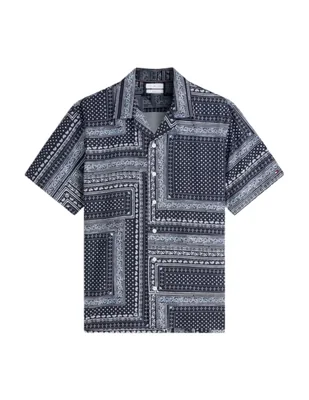 Camisa Casual Sin colección de (si aplica) Lyocell manga Corta para hombre