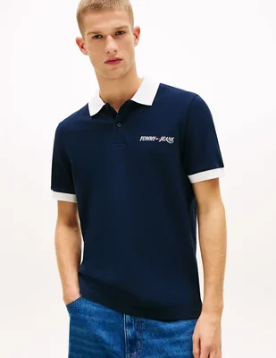 Playera cuello polo para hombre