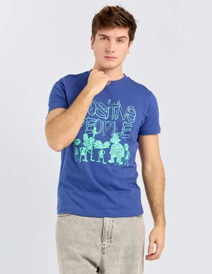 Playera Hey Arnold! manga corta para hombre