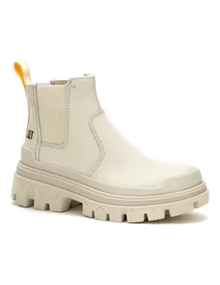 Bota arriba del tobillo de piel para mujer