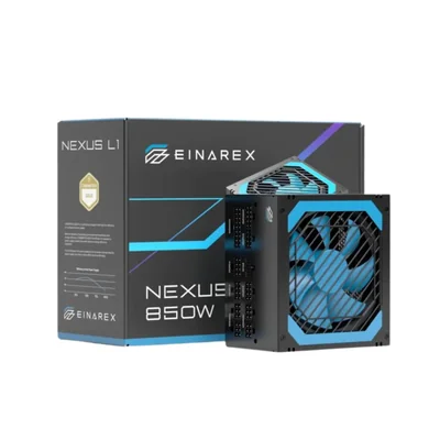 Fuente de Poder EINAREX Nexus L1 850W Cybenetics Gold Full Modular ATX 3.1 PCIe 5.1