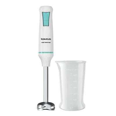 Batidora de Inmersion Taurus ROBOT1000INO con Vaso 700ml 1000W Inox ORTY