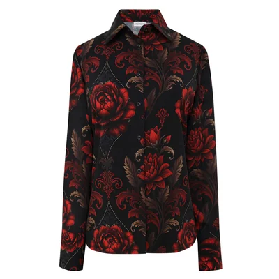 Blusa Camisera Estampado Floral para Mujer City Femme