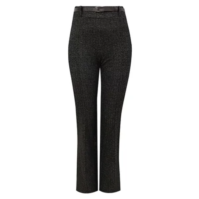 Pantalón Flare Espiga para Mujer City Femme