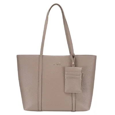 Bolso Tote Enso Taupe para Mujer