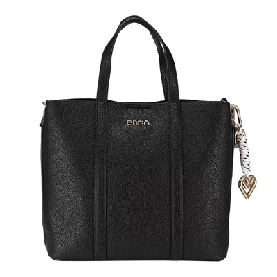 Bolso Tote Enso Negro para Mujer