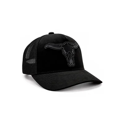 Gorra Trucker Knite Livestock Desert Horn Black Ajustable