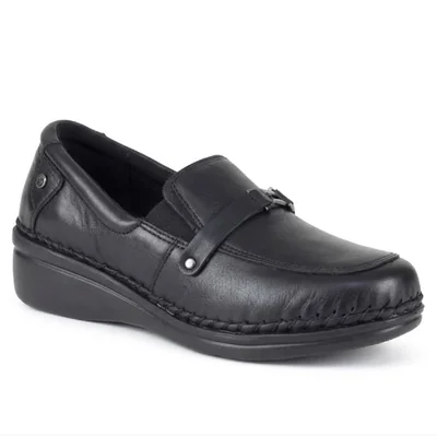Zapato Con Tacón Lobo Solo Jessi 4736 Mujer Negro