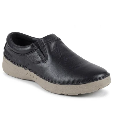 Mocasín Casual Lobo Solo Capra 5698 Mujer Negro