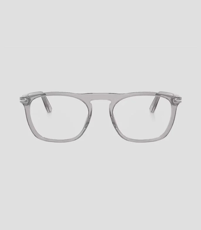 Lentes oftálmicos cuadrados grises Unisex