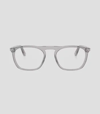 Lentes oftálmicos cuadrados grises Unisex