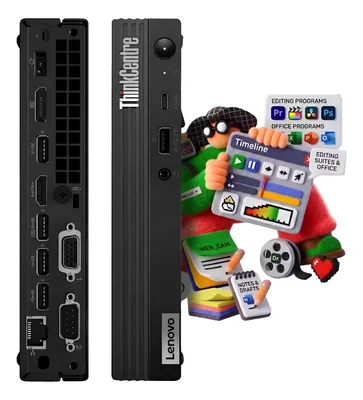 Mini Pc Lenovo Thinkcentre M70q Intel Core I3 10ma Gen 8gb Ram 128gb Ssd Español (reacondicionada Bueno)