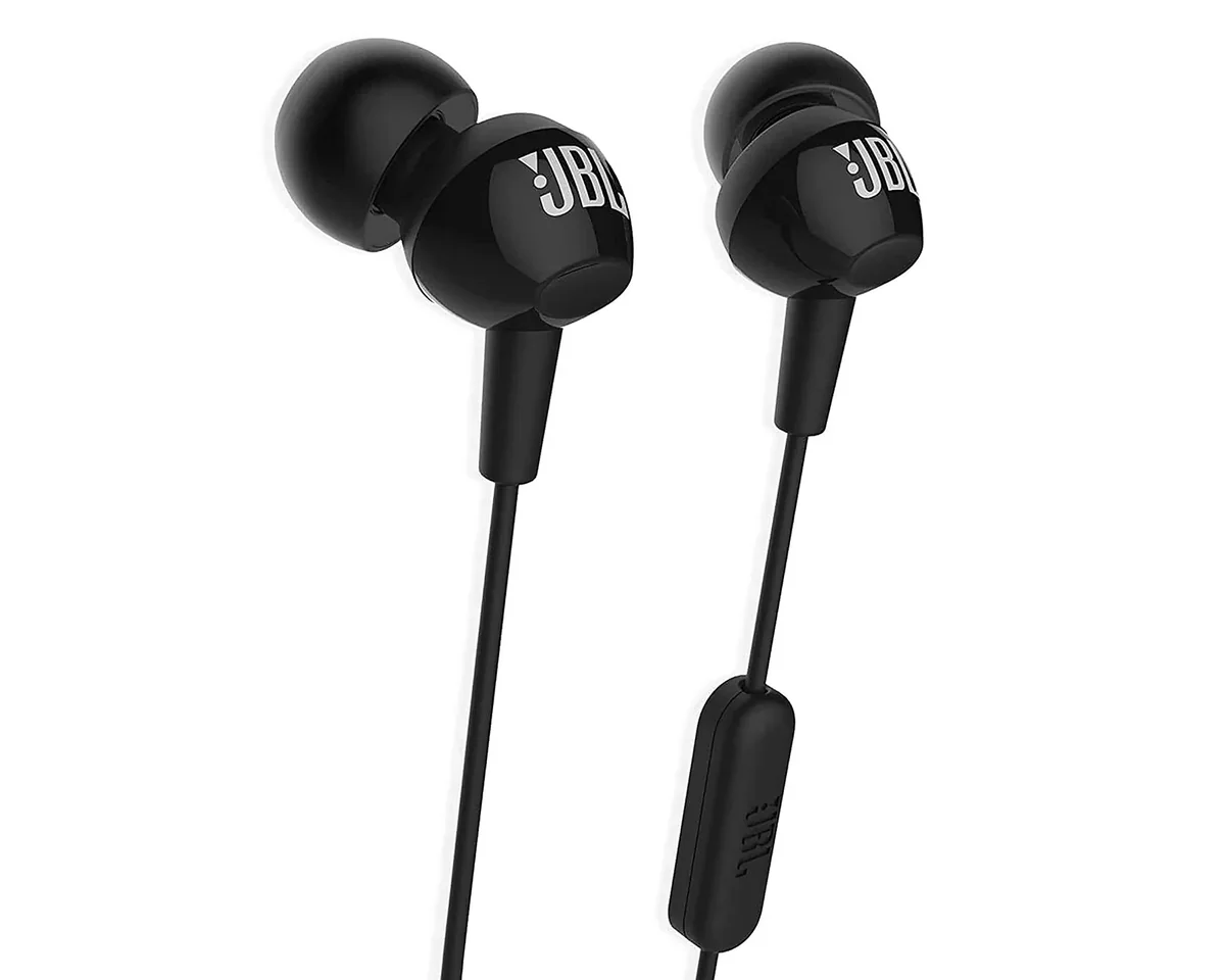 Audífonos Alámbricos JBL C100SI con Control Remoto Universal con Micrófono