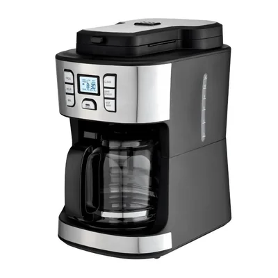 Cafetera Molino HKPRO ES32048 12 Tazas Plateado con Negro