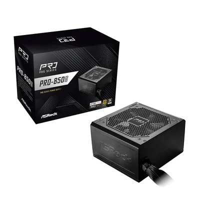 Fuente De Alimentación Asrock Pro 850g 850w Atx 3.1 80 Plus Gold - Venta Internacional.
