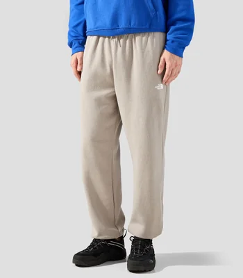 Pants Double Knit liso Hombre