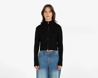 Suéter Negro Refill para Mujer