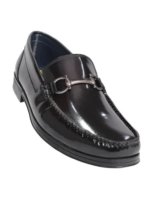 Mocasines Leon 271mh Negro Sintético Hombre