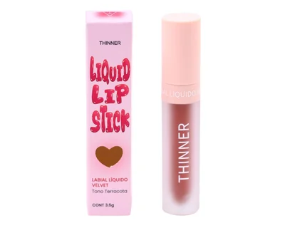 Labial Líquido Thinner Liquid Lip Stick Tono Terracota 3.5 g