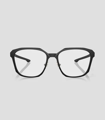 Lentes oftálmicos cuadrados negros Hombre