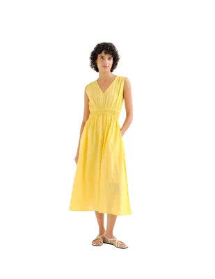 Vestido midi casual para mujer