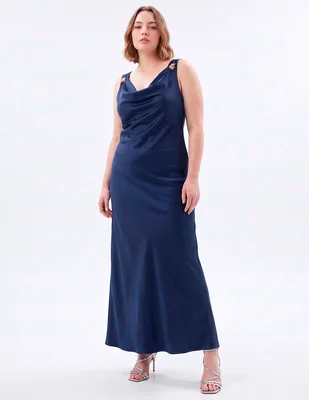 Vestido largo de fiesta para mujer