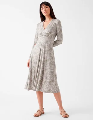 Vestido midi casual para mujer