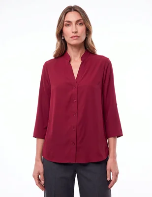 Blusa manga 3/4 para mujer