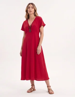 Vestido crop casual para mujer