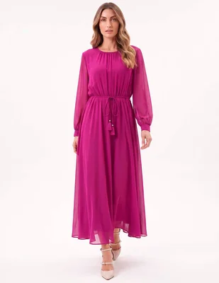 Vestido largo de fiesta karen oliver para mujer