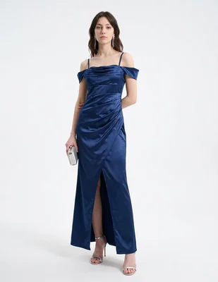 Vestido largo de fiesta para mujer