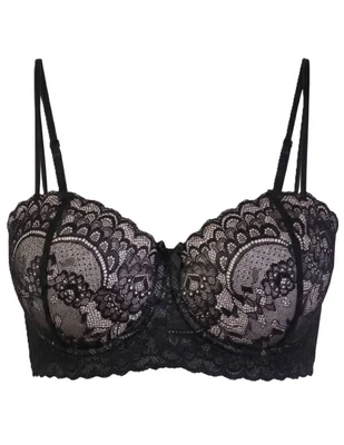 Brassiere bralette con copa para mujer