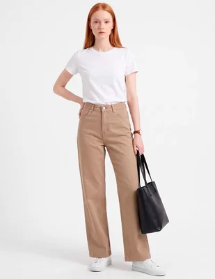 Jeans wide leg para mujer