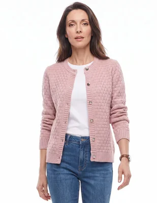 Suéter cuello redondo para mujer