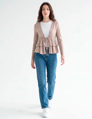 Suéter cuello abierto para mujer
