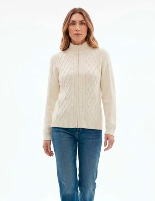 Suéter cuello alto para mujer