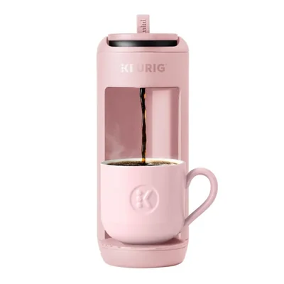 Cafetera Keurig K-Mini Mate compacta de 350 ml rosa
