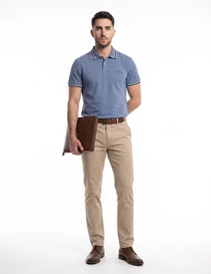 Playera tipo polo para hombre