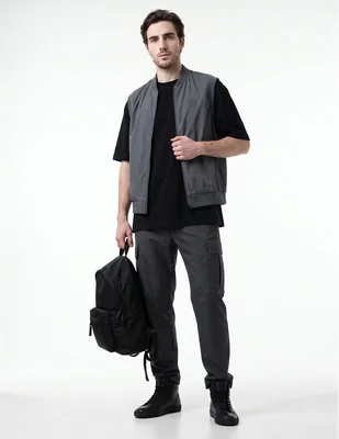 Chaleco con bolsillos para hombre