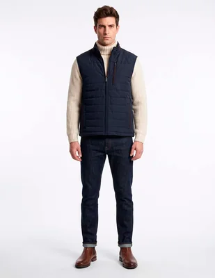 Chaleco capitonado para hombre
