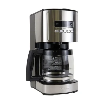 Cafetera programable Koolatron Kenmore de 12 tazas negra
