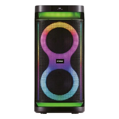 Bocina Portátil Hyundai HYSPBT22 2x6.5" Bluetooth 150 W RMS