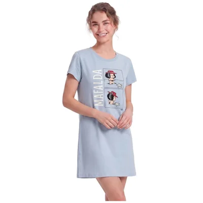 Camisón Manga Corta Mafalda