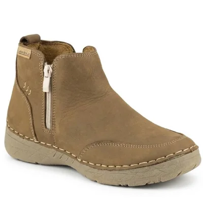 Botines Casuales Lobo Solo Scarlett 5700 Mujer Grey Cierre