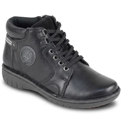 Bota Casual Lobo Solo Italia 5864 Mujer Negro